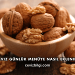 Ceviz Günlük Menüye Nasıl Eklenir?
